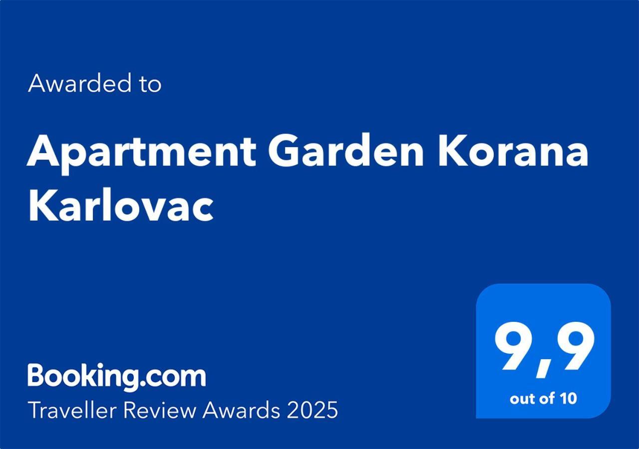 Apartment Garden Korana كارلوفاتش المظهر الخارجي الصورة